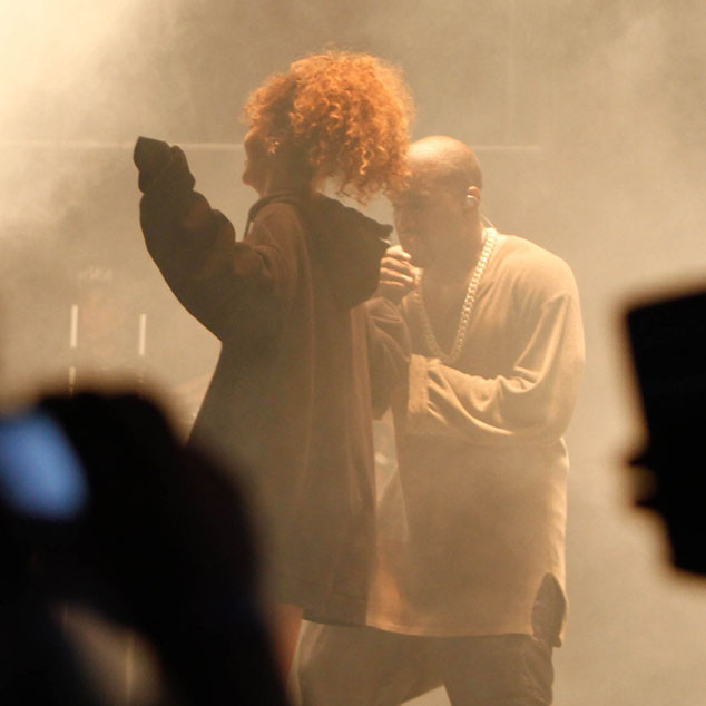Kanye West, Rihanna, FYF Fest 2015 Kanye West, Rihanna, FYF Fest 2015